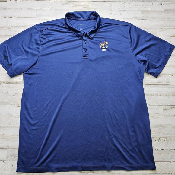 CHESTER CHEETAH Cheetos Polo Shirt Blue Size 3XL Tall 3XLT - Picture 1 of 7